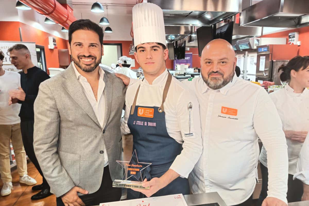 Lorenzo Masiero trionfa a Le Stelle di Domani con la lasagna vegetale