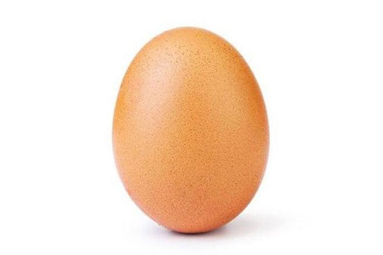 (Un uovo da 26 milioni di likeBattuto il record mondiale su Instagram)