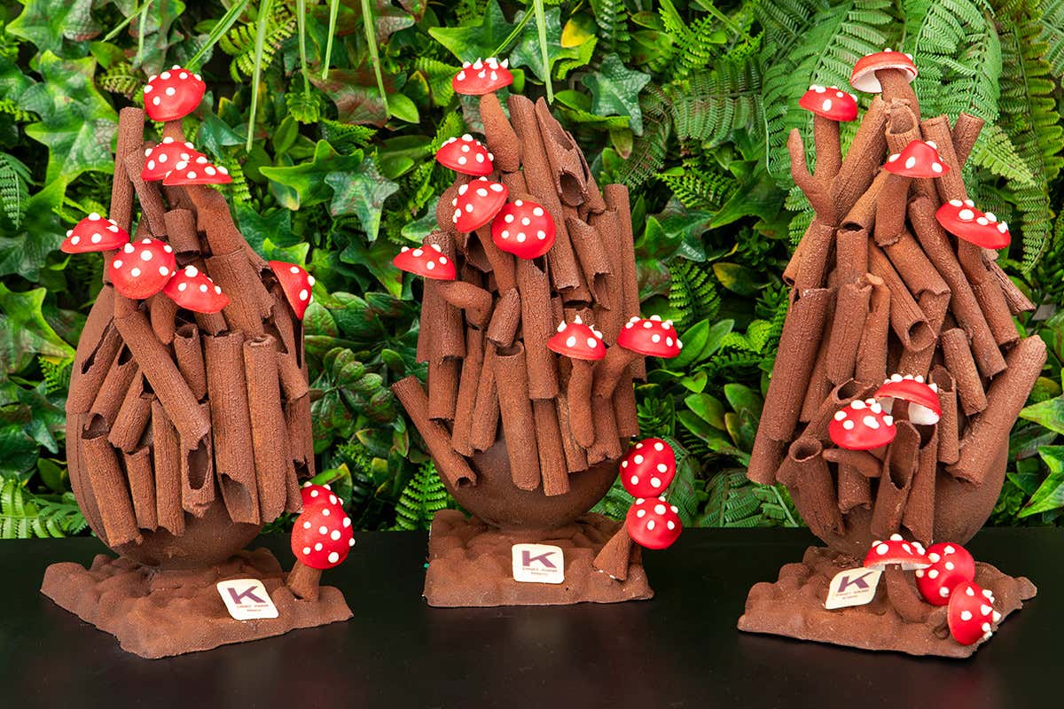 L'Uovo Fungo di Ernst Knam La Pasqua di Ernst Knam all'insegna dell'amore per l'ambiente