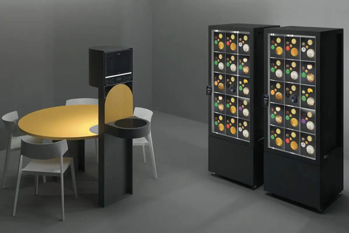 Il rendering della soluzione Ultimo Tocco Ultimo Tocco, piatti gourmet alla portata di tutti pronti in tre minuti
