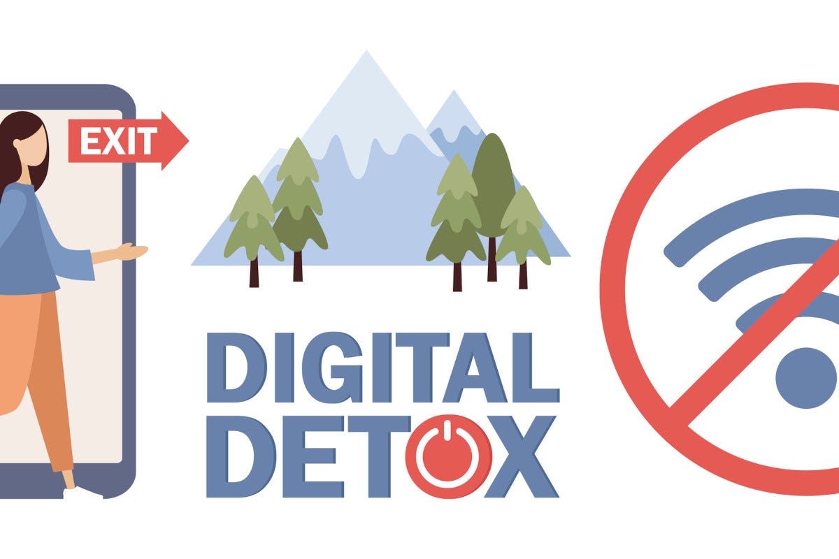Digital detox, vacanze senza internet e cellulare per concedersi il lusso di sentirsi offline
