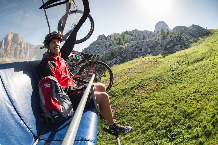 Impianti di risalita per gli amanti della mountain bike - Escursioni, trekking, mountain bike In Val Gardena l'estate è sportiva