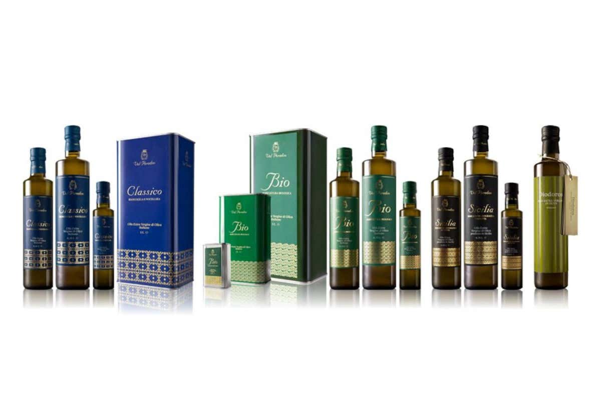 Gli oli dell'azienda agricola Val Paradiso Blues