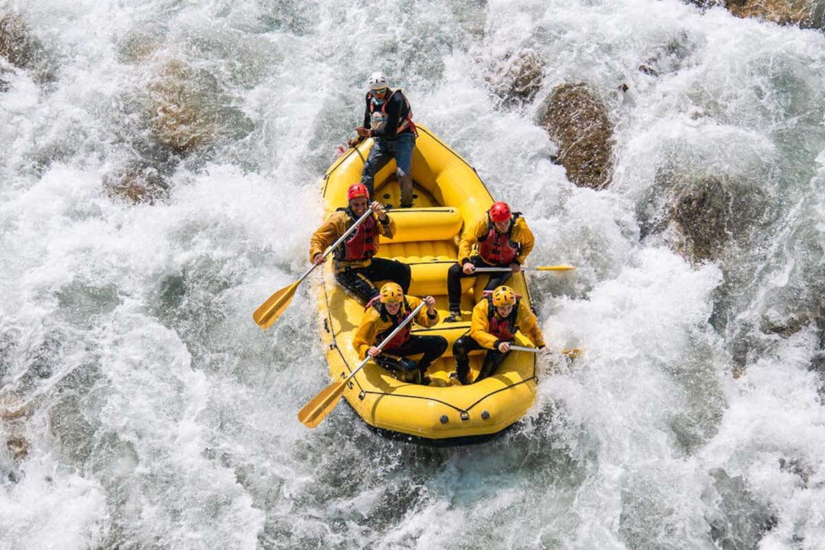 Il rafting sul fiume Noce