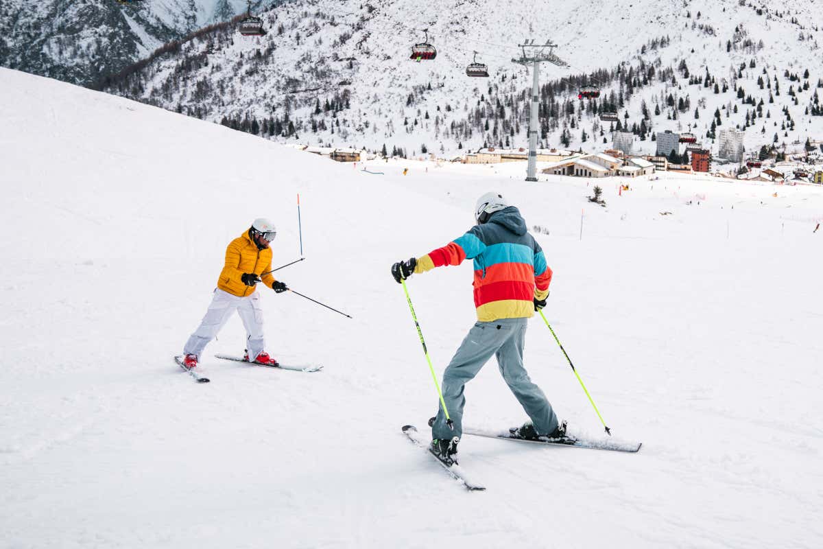 Sul ghiacciaio di Pejo, a 3000 metri, si scia fino a maggio