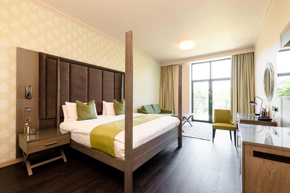 Una delle stanze del Vale Resort