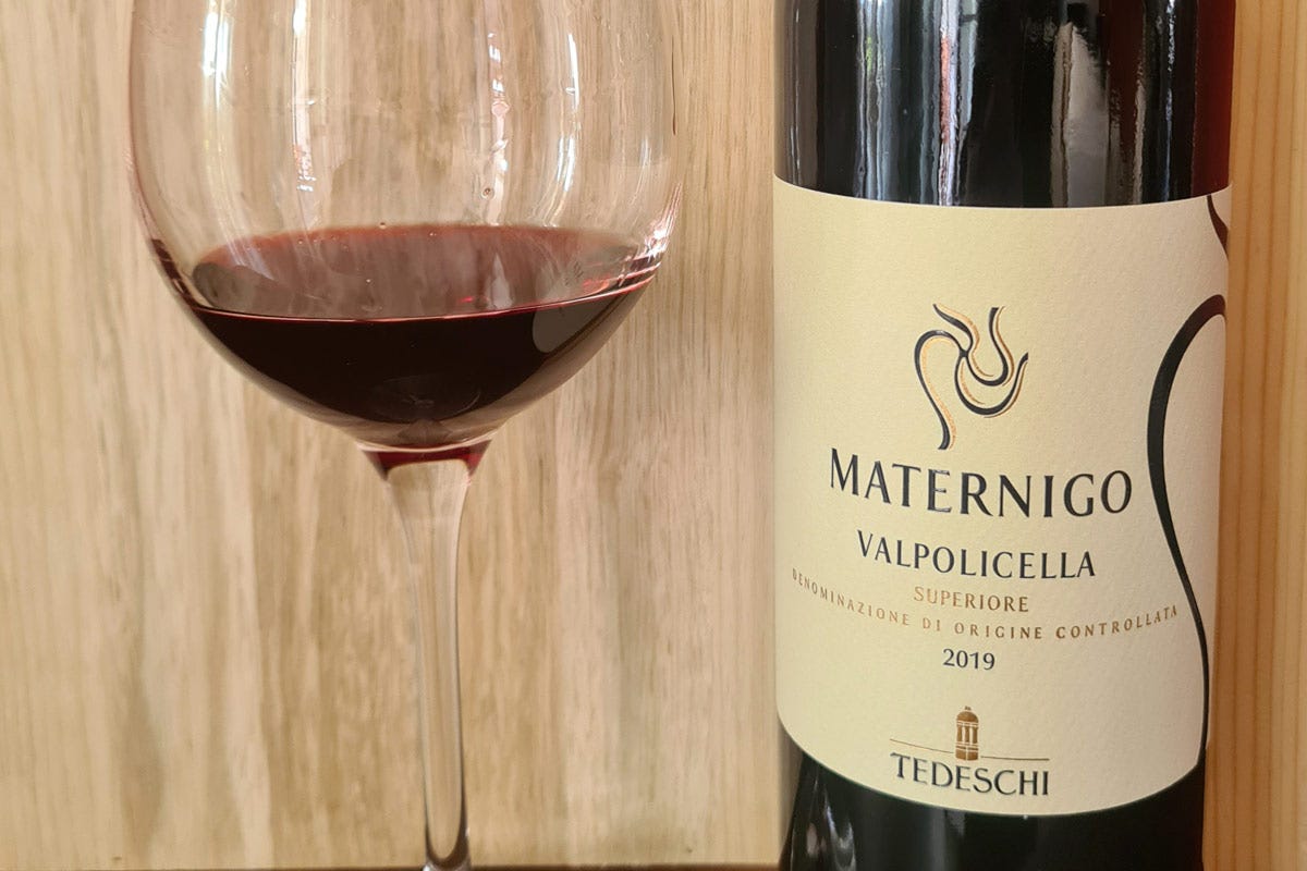 £$Ripartiamo dal vino:$£ Maternigo Valpolicella Doc Superiore 2019 di Tedeschi Wines