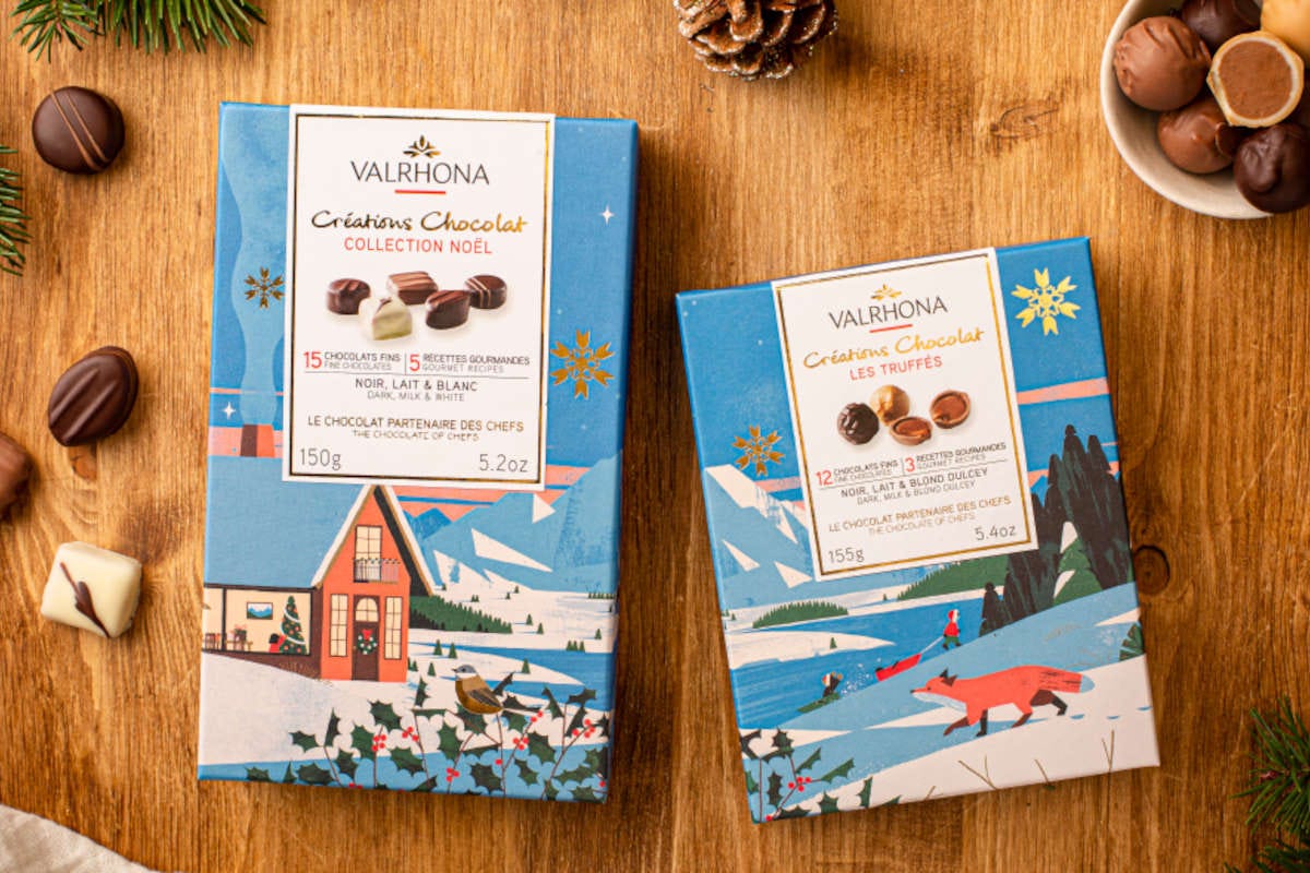 Christmas Capsule Collection Valrhona, il regalo di Natale perfetto per gli amanti del cioccolato
