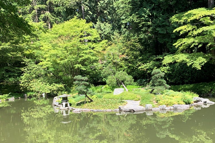 Il giardino giapponese di Vancouver (Vancouver verde e golosa Menu tedesco al Bauhaus)