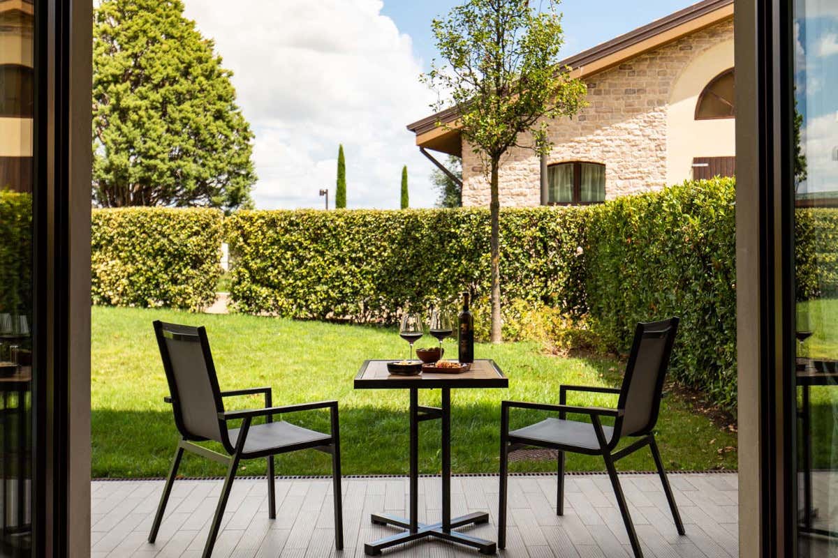 Il giardino di una Vital Spa Suite