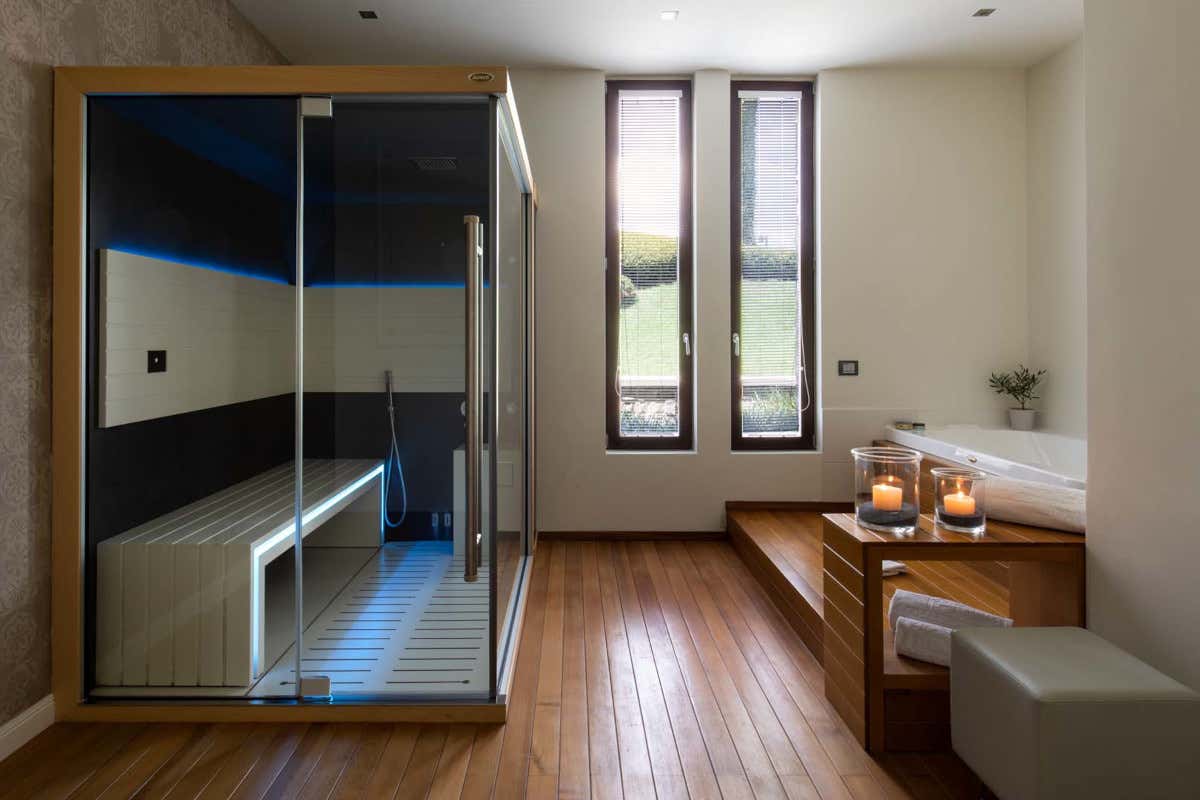La zona benessere di una Vital Spa Suite
