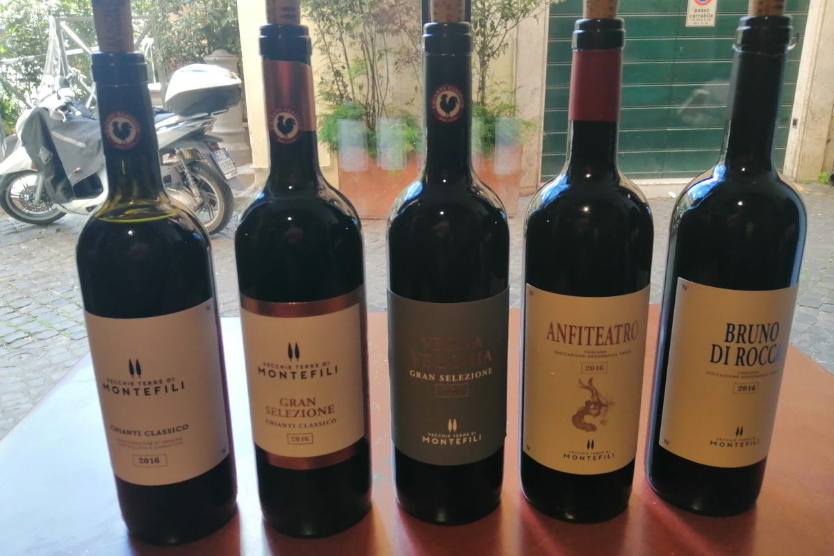 I vini di Vecchie Terre di Montefili protagonisti dallo chef Giulio Terrinoni