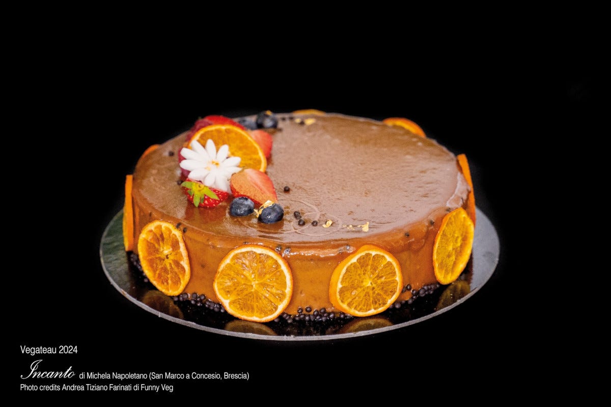 La miglior torta vegana è di Luca Bonini della pasticceria Decca di Castenedolo