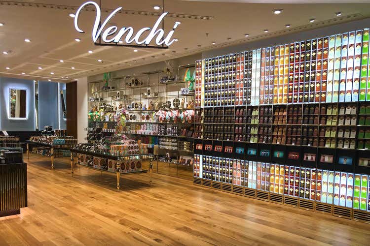 Venchi possiede già circa 120 negozi nel mondo (Venchi, bond per 5 milioni per vendere anche in Europa)