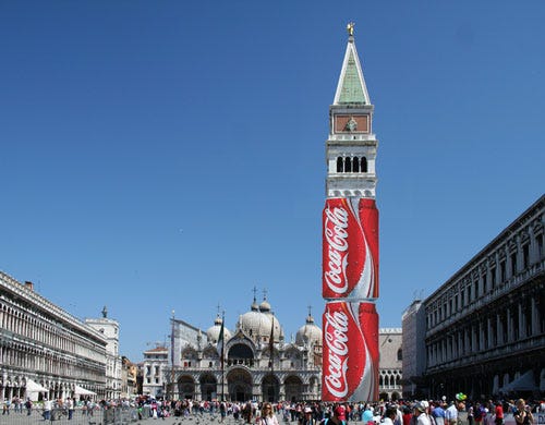 La Coca Cola sbarca a Venezia
tra 