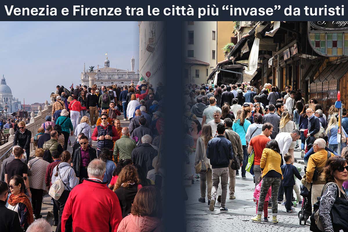 Venezia e Firenze nella Top 10 delle città più “invase” dai turisti al mondo Venezia e Firenze nella Top 10 delle città più “invase” dai turisti al mondo