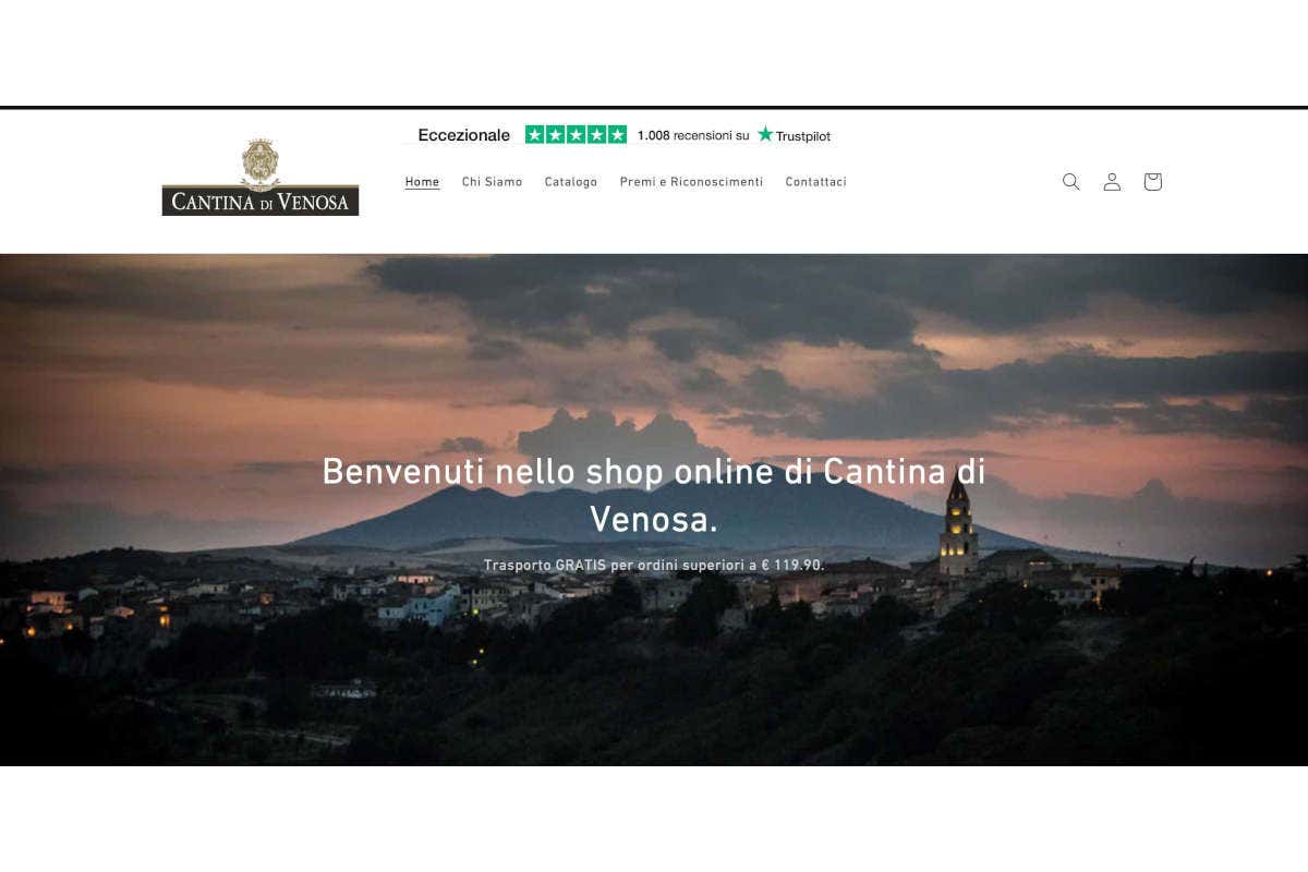 I vini di Cantina di Venosa conquistano l'e-commerce
