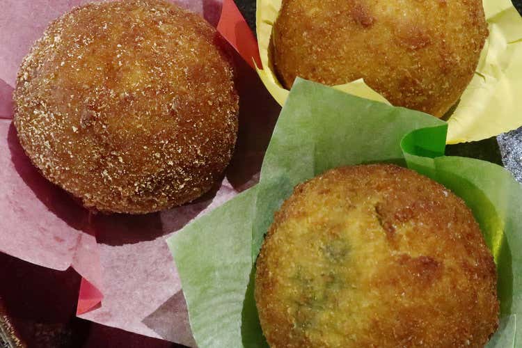 Arancine con riso semigrezzo Thai (Verdechiaro, cucina salutistica da gustare anche a casa DA FINIRE)