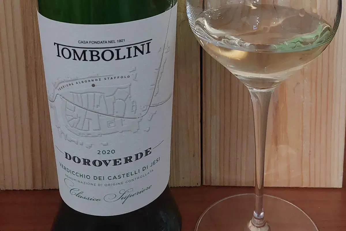 Verdicchio dei Castelli di Jesi Doc Doroverde 2020 Tombolini &pound;$Ripartiamo dal vino:$&pound; Verdicchio dei Castelli di Jesi Doc Doroverde 2020 Tombolini