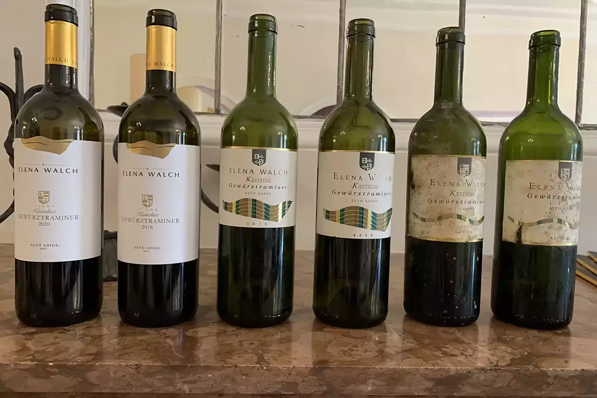 La verticale di Gewürztraminer Vigna Kastelaz Alto Adige: il matriarcato di Casa Walch