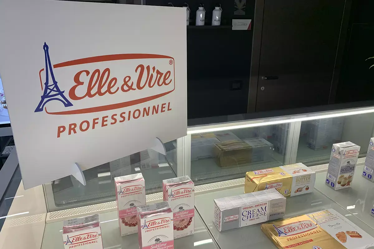 Elle &amp; Vire Professionnel: alcuni prodotti in vetrina Antonio Guida nella &ldquo;Maison de l&rsquo;Excellence&rdquo; di Elle