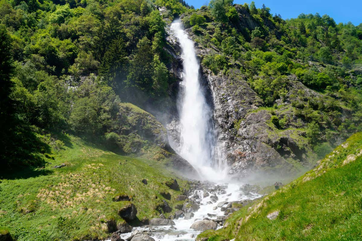 La Cascata di Parcines è al centro di attività di climatoterapia