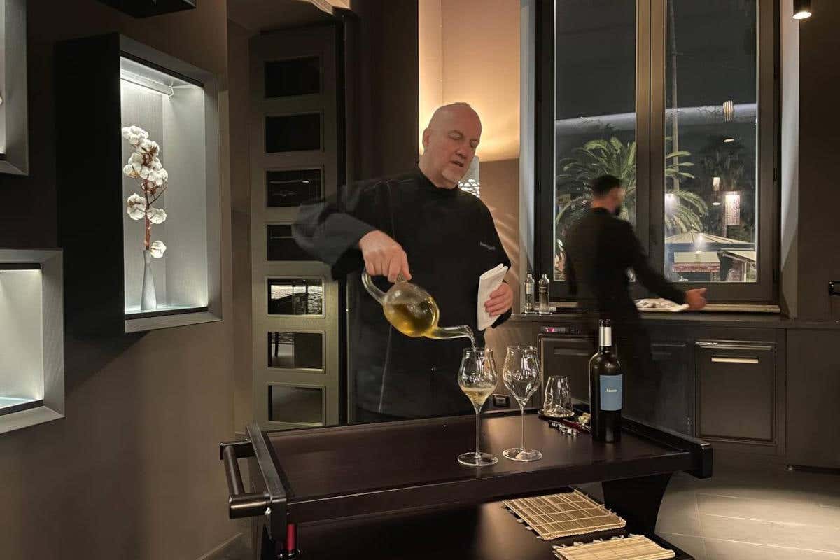 Masimo Viglietti, cuoco e sommelier Al Taki off, Massimo Viglietti anarchico