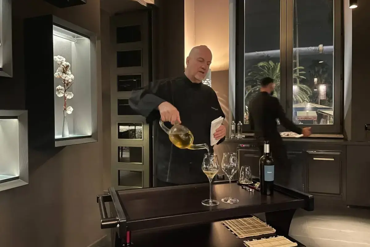Masimo Viglietti, cuoco e sommelier Al Taki off, Massimo Viglietti anarchico