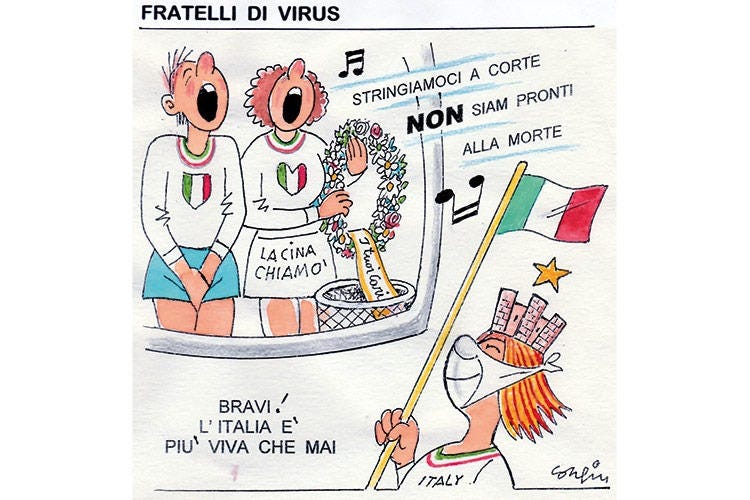 Vignettisti italiani al tempo del coronavirus