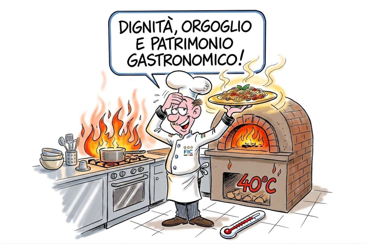 Lavorare in cucina con il caldo record: la battaglia invisibile dei cuochi italiani