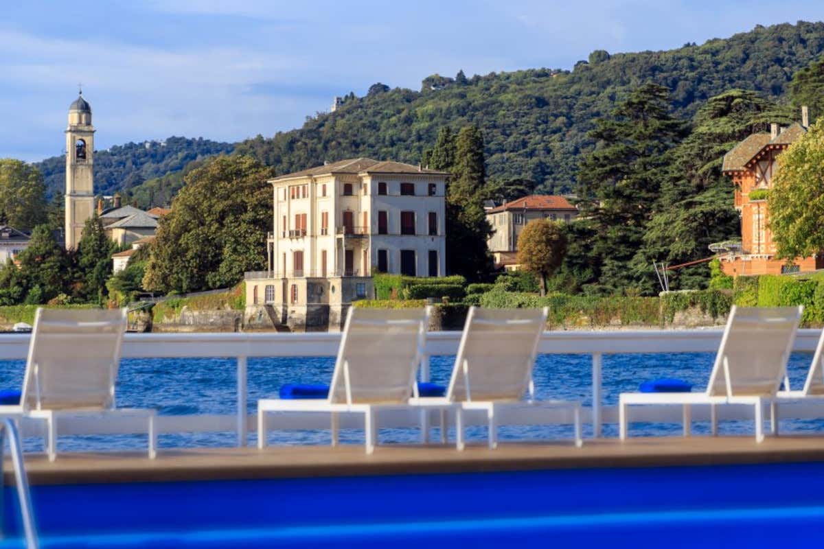 Villa Belinzaghi vista da Villa d'Este Villa Belinzaghi torna a far parte di Villa d'Este Villa Belinzaghi vista da Villa d'Este Villa Belinzaghi torna a far parte di Villa d'Este