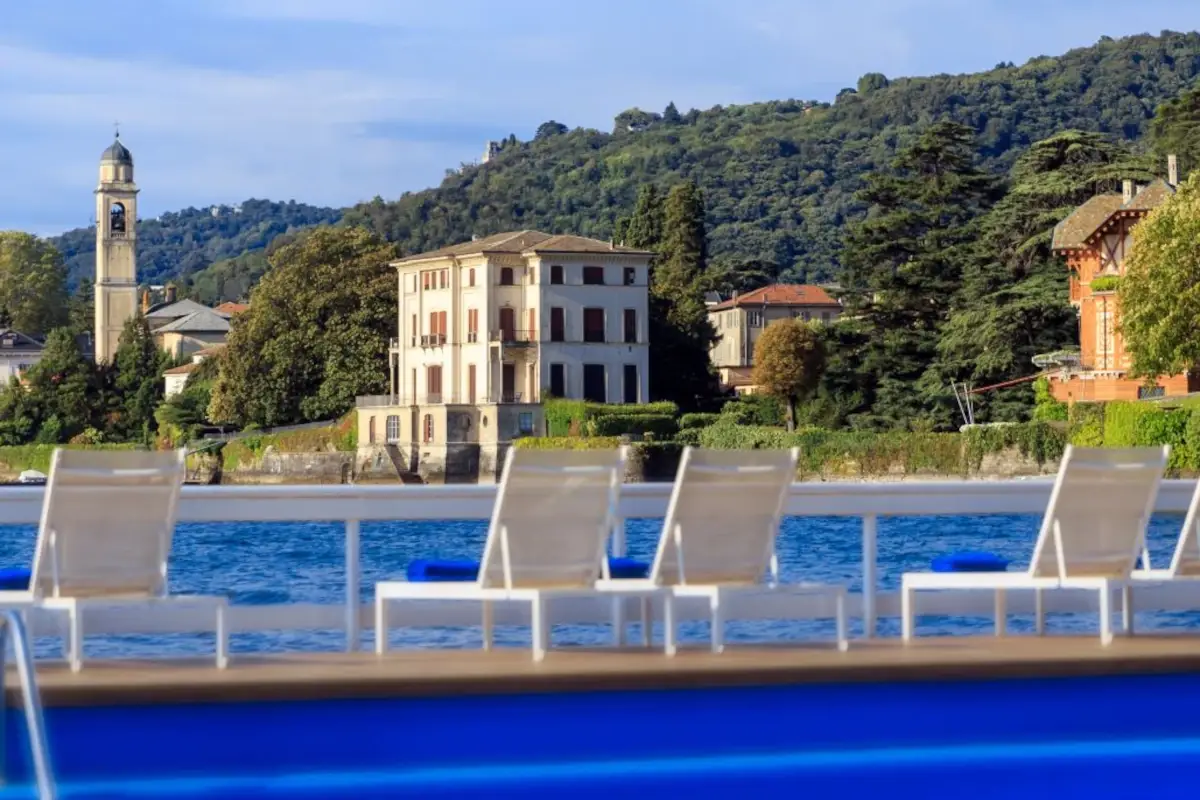 Villa Belinzaghi vista da Villa d'Este&nbsp; Villa Belinzaghi torna a far parte di Villa d'Este