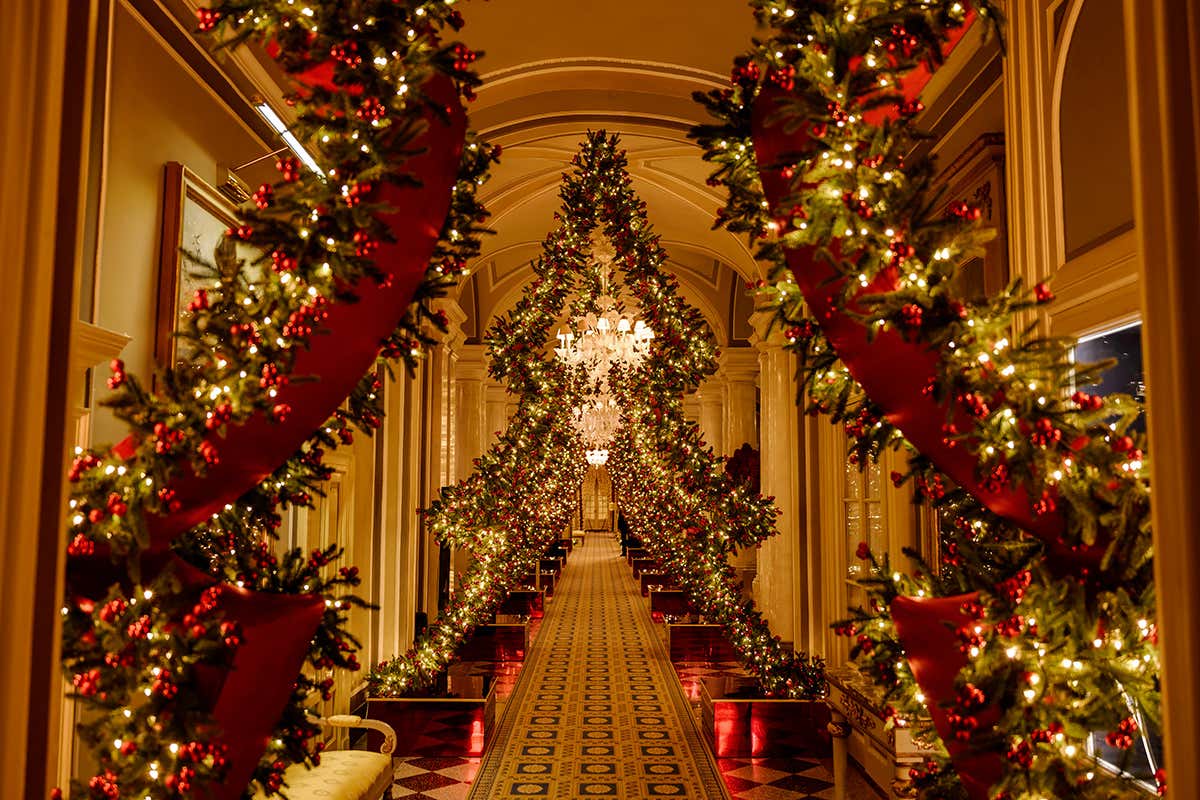 I migliori allestimenti natalizi 2025 degli hotel: Villa d'Este