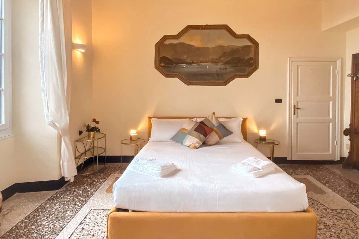 La stanza Portovenere di Villa Gelsomino 