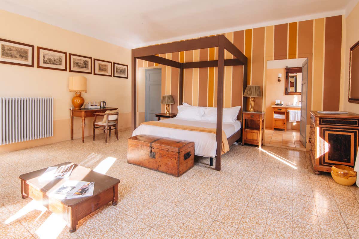 Una stanza di Villa La Bianca Fuga di charme nella Villa La Bianca