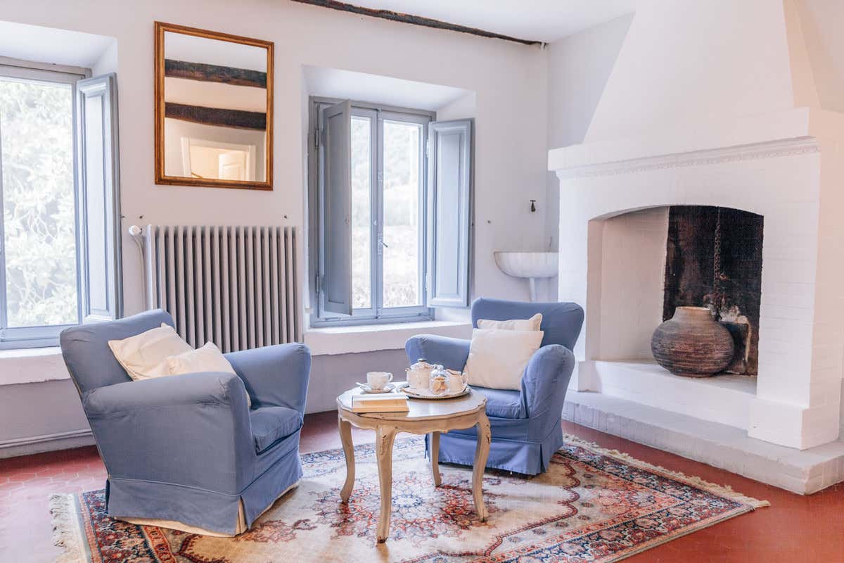 Particolare interno di Villa La Bianca Fuga di charme nella Villa La Bianca