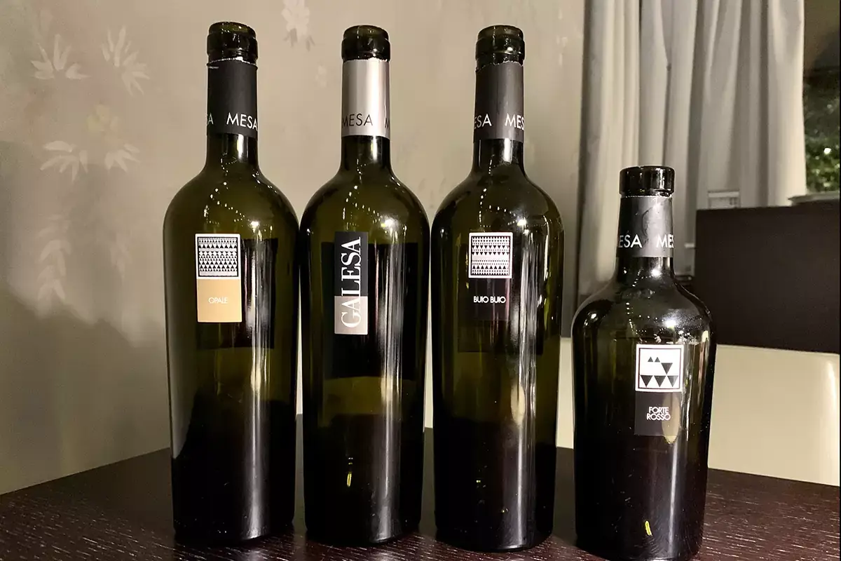 I Vini di Cantina Mesa per la cena Frades-Porto Cervo A Davide Atzeni la terza edizione del Premio Mesa