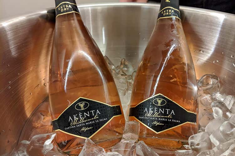 Akènta Millesimato Rosé Santa Maria La Palma (I vini di Santa Maria La Palma danno voce alla viticoltura sarda)
