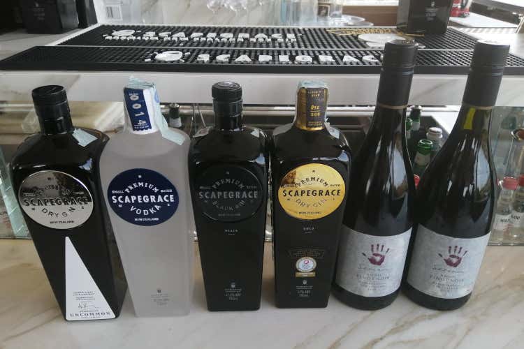 Vini e distillati neozelandesi I sapori della Nuova Zelanda nei piatti di Daniele Lippi