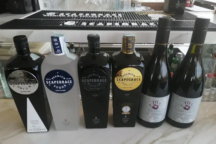 Vini e distillati neozelandesi I sapori della Nuova Zelanda nei piatti di Daniele Lippi