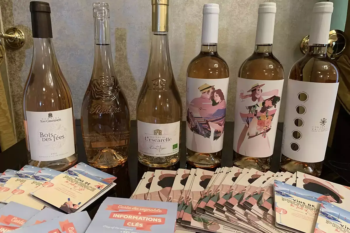 Vini del Conseil interprofessionel des Vins de Provence e del Cosorzio Valt&egrave;nesi Nel segno del ros&eacute; l&rsquo;alleanza Italia-Francia