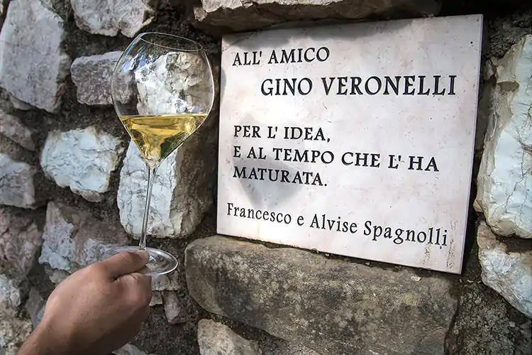 Il bianco Desi&ograve; e l'omaggio al giornalista Gino Veronelli Lo spumante Trentodoc