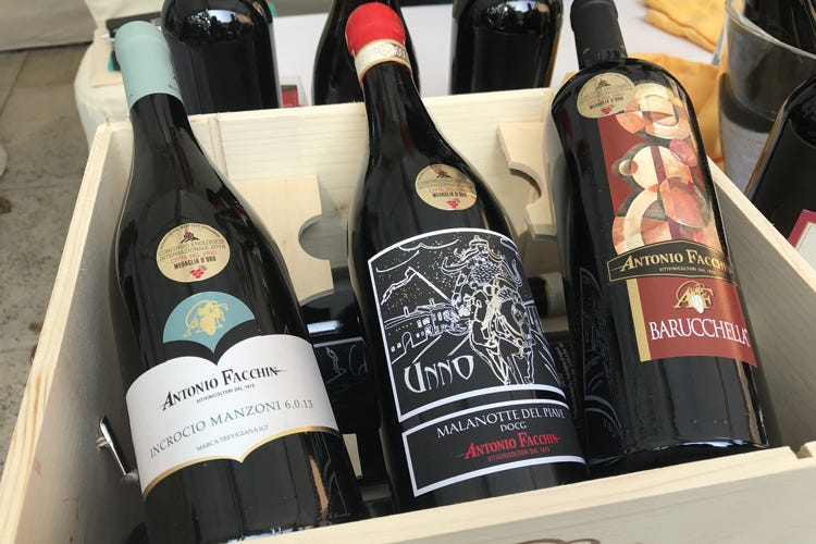 Alcune etichette presentate a FeelVenice (Vini Venezia, tre territori per 11 milioni di bottiglie)