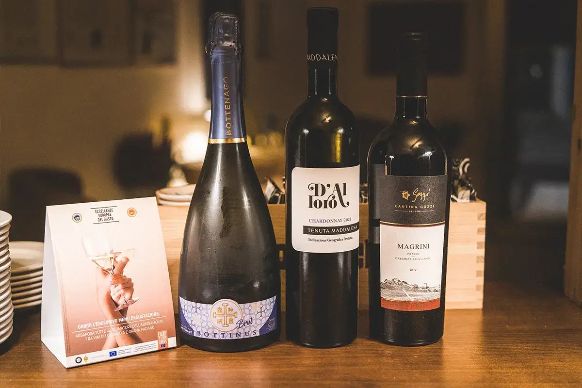 &ldquo;Bottinus&rdquo; Metodo Classico Garda Doc Spumante Brut - Cantina Bottenago | &ldquo;D&rsquo;Alloro&rdquo; Alto Mincio Igt Chardonnay 2021 - Azienda Tenuta Maddalena | &ldquo;Magrini&rdquo; Mantova Rosso Igt 2017 - Azienda Gozzi&nbsp; &ldquo;Nati per stare insieme&rdquo; si tinge di Sicilia con Cristian Benvenuto