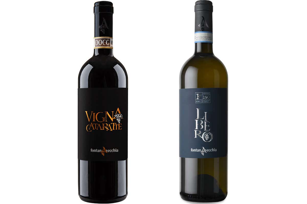 Aglianico del Taburno Riserva Docg Vigna Cataratte 2019 e Falanghina del Sannio Libero F particella 190
