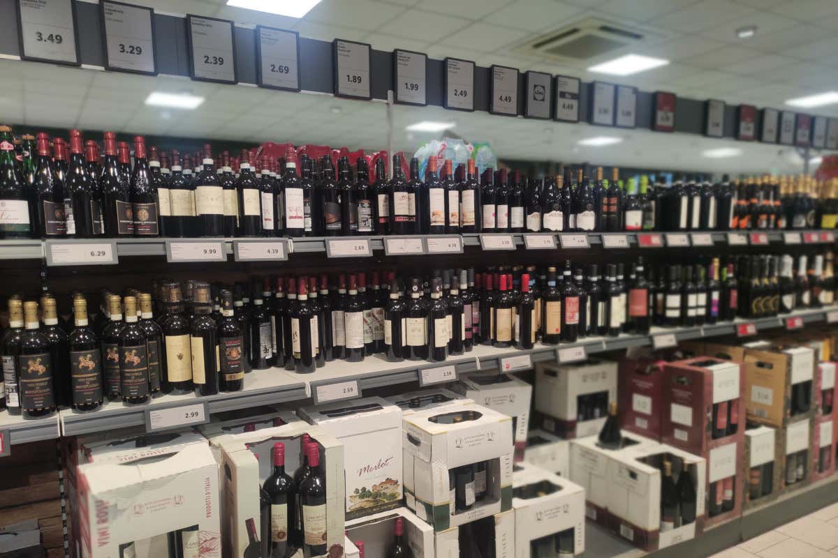 I vini in promozione al supermercato per Pasqua