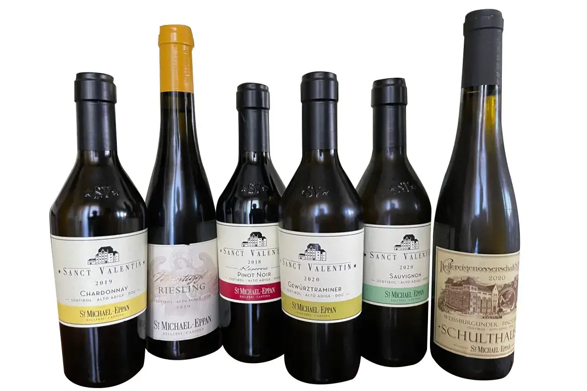 le sei etichette presentate da Cantina San Michele I magnifici 6 di Hans Terzer Le novit&agrave; di Cantina san Michele