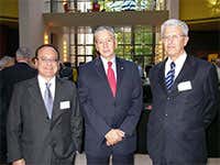 Da sinistra: Giovanni Mantovani, Giovanni Castellaneta, Camillo Cametti Da sinistra: Giovanni Mantovani, Giovanni Castellaneta, Camillo Cametti