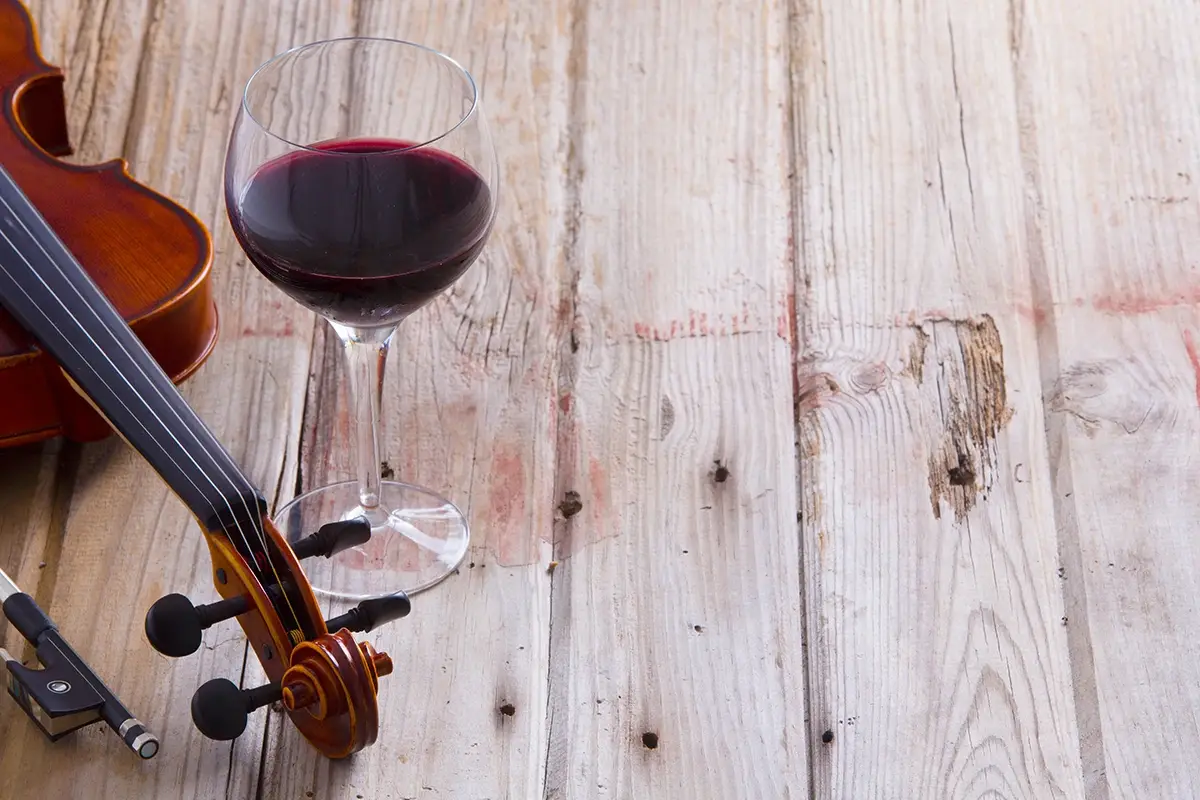 Il programma propone brani di lirica ispirati al vino Il vino &egrave; musica: viaggio nelle arie ''enologiche'' pi&ugrave; famose