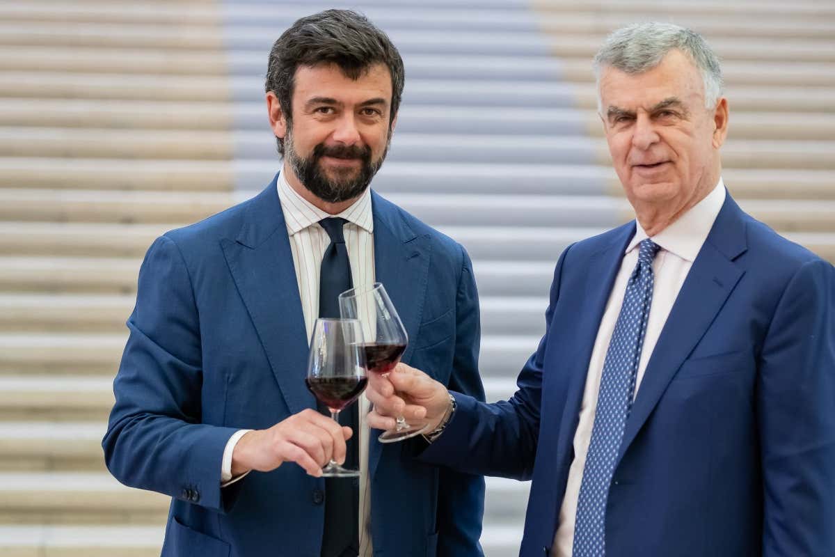 Da sinistra Riccardo e Umberto Pasqua Pasqua Vigneti e Cantine, anno d'oro: 63 milioni di fatturato
